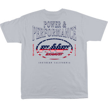 FMF Rally T-Shirt - Silver - Medium  SU24118908SILMD