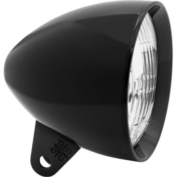 HEADWINDS Headlight Housing - 4-1/2" - Bradley Concours Bullet - Gloss Black 1-4500ZA