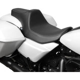 DRAG SPECIALTIES Predator III Seat - Smooth - Black - FLT/FLH '23-'24 0801-1916