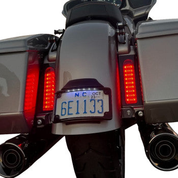 CUSTOM DYNAMICS ProBEAM® Auxiliary Fillerz® - Run/Brake/Turn - Red Lens - Gloss Black  PB-FILL-23-RB