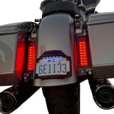 CUSTOM DYNAMICS ProBEAM® Auxiliary Fillerz® - Run/Brake/Turn - Red Lens - Gloss Black  PB-FILL-23-RB