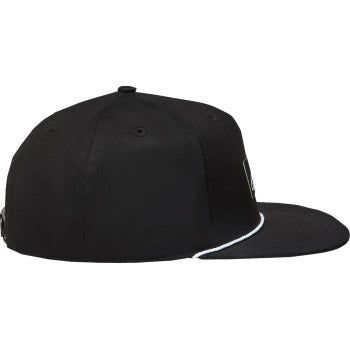 ALPINESTARS Label Snapback Hat - Black - One Size  1236-81438-10-OS