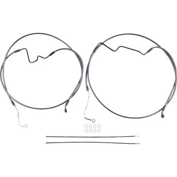 MAGNUM SHIELDING Brake Line Kit - Lower - BP - +2" - 35° Radial AS470162RAD