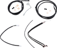 BURLY BRAND Control Kit - 18" Ape Hanger Handlebars - ABS B30-1187