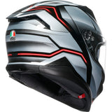 AGV Hlmt K7 Jaeger Bk/Sv Md 2118399004-005-M