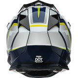 MOOSE OFFROAD MR3 Helmet - F.A.F. - White/Navy/Green - Small 0110-8943