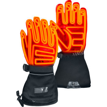 GERBING HEATED CLOTHING GT5 12 V Hybrid Heated Gloves - Black - Small GERGLVGT512VBLKS