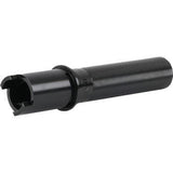 THRASHIN SUPPLY CO. Throttle Tube - Knurled - 1" - Gen 2 TBW - Black TSC-2806-1