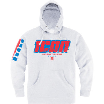 ICON Intercept 84™ Hoodie - White - Small 3050-6937