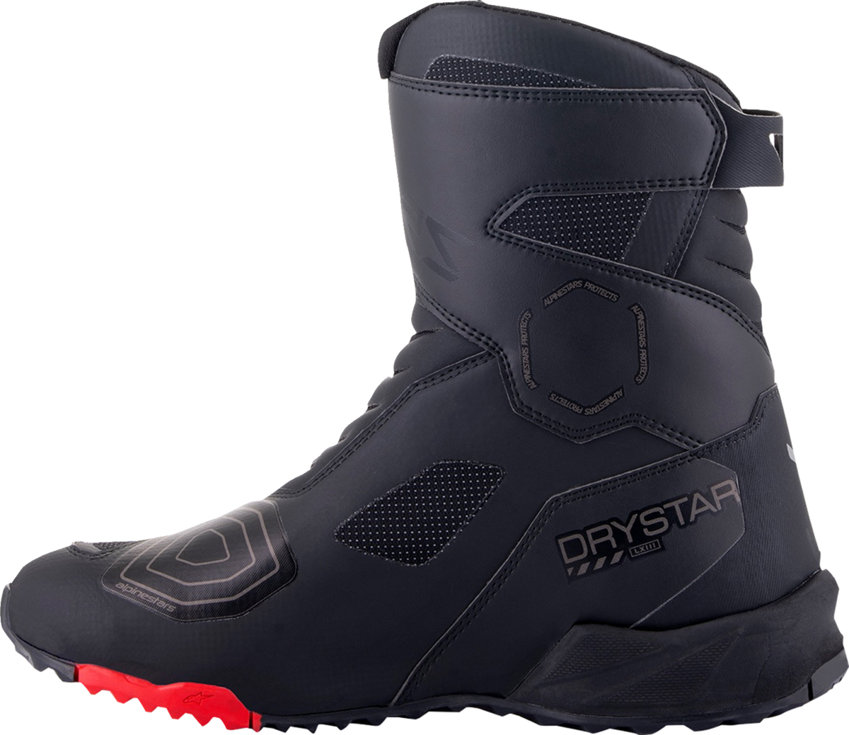 ALPINESTARS RT-7 Drystar® Boots - Black/Red - US 6 / EU 38 2443023-13-38