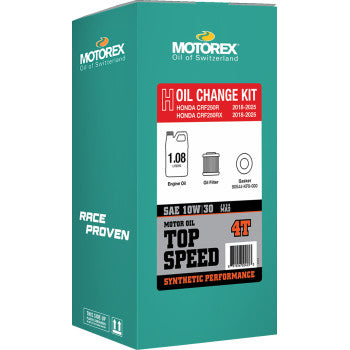 MOTOREX Oil Change Kit - Honda CRF 250 - 10W-30 311249
