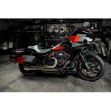 SLYFOX Highnoon Seat - Vinyl - Classic Stitch - Black Logo - FLH/FLT '23-'24 4704A-SlyFox