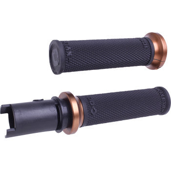 ODI Ruffian Lock-On Street Grips - CVO - Black/Bronze V30HTCB-Z