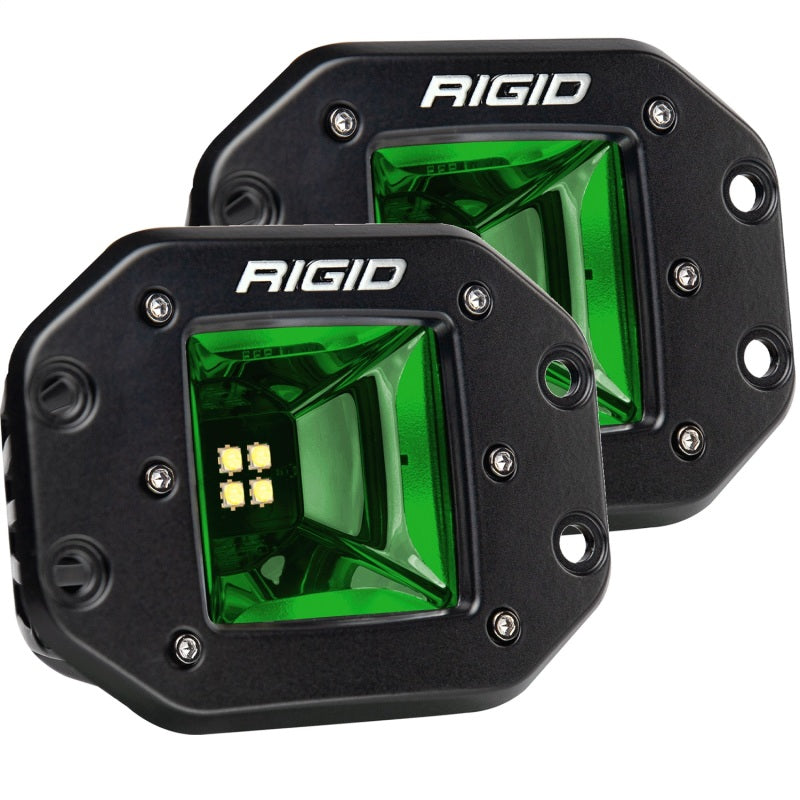 Rigid Industries Radiance+ Scene RGBW Flush Mount - Pair 682153