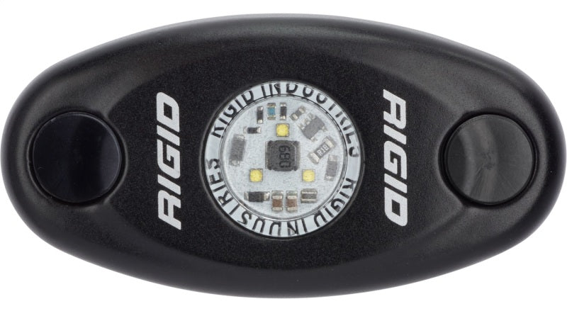 Rigid Industries A-Series Light - Black - Low Strength - Amber 480343