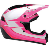 Z1R Child Dirt Maxx Helmet - Vortex - Pink/White - S/M 0111-1746