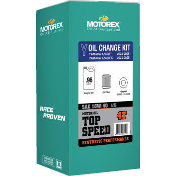 MOTOREX Oil Change Kit - Yamaha YZ 450 - 10W-40 311246
