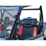 SEIZMIK Mirrors - Trailrider - Side View - Rectangle - Black - 1.75"/2" ROPS - Pair 56-18113