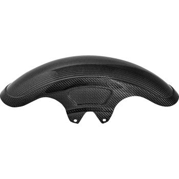 SADDLEMEN Carbon Fiber Front Fender - Gloss - Touring '14-'24 CF-814-07-004