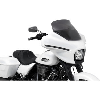 MEMPHIS SHADES Spoiler Windshield - 6" - Dark Black Smoke - FLHX MEP89010