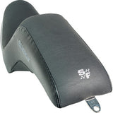 SLYFOX Slyfox Seat - Gray Logo - Black Vinyl - Smooth - FXR '82-'00 SlyFox4681B