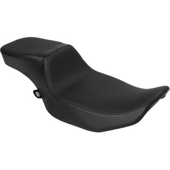 DRAG SPECIALTIES Predator 2-Up Seat - Extended Reach - Smooth Vinyl - FLHX/FLTR '23-'24 0801-1940