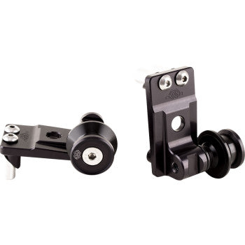 GILLES TOOLING AXB Chain Adjuster - Black - Kawasaki/Honda AXB-NC51-B