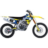 FACTORY EFFEX EVO 18 Graphic Kit - Suzuki - RM-Z 250 24-01424