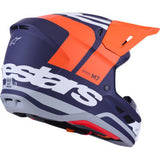 ALPINESTARS SM7 Helmet - Core - Matte Orange/Blue - 2XL 8301826-408-XXL