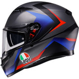 AGV Helmet K3 Striga Matte Black/Blue/Red 2x 2118381004-024-XXL