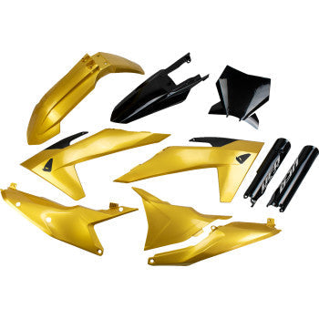 UFO Body Kit - Gold/Black - KTM '24 KTKIT530F@24