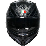 AGV K7 Helmet - Damascus - Black/Silver - Large 0101-17974