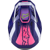 ALPINESTARS SM7 Helmet - Deed - Gloss Purple/Pink - Small 8302426-3142-S