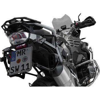 SW-MOTECH TRAX ADV Aluminum Case System - Silver - BMW R 1200/1250 GS '12-'24 KFT.07.664.70001/S