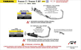 Arrow Tracer 7 / 700 / GT 2025–2026 Homologated Full System With Indy Race EVO Titanium Slip On 77515PK