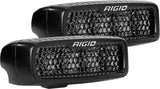Rigid Industries SR-Q Series PRO Midnight Edition - Spot - Diffused - Pair 905513BLK