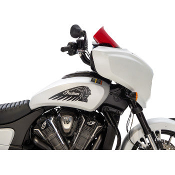 KLOCK WERKS Windshield Chieftain Powerplus  9" - Red KWW-04-0651