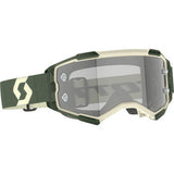 SCOTT Fury LS Goggle - Kaki Green - Light Sensitive - Gray 272827-6312327