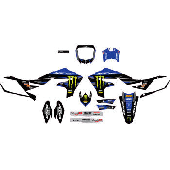 D'COR VISUALS Graphic Kit - ' 23.5/24 Monster Star - YZ 450  20-50-604