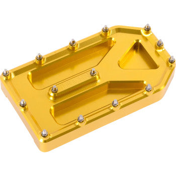 THRASHIN SUPPLY CO. Aggressor Brake Pedal Pad - Gold - Touring TSC-2220-5
