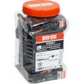 BS BATTERY Eyelet Connector - Battery - Wire Terminal - Black/Red - 20 Pack 700573