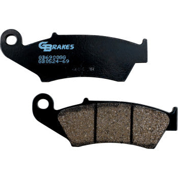 GBRAKES Brake Pads Semi-Metallic  GB0524-69