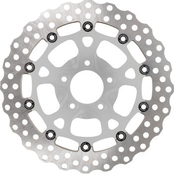 PERFORMANCE MACHINE (PM) Disc Carr Dominator - 320 mm X .20 FF - Front - Chrome 0133-2606S-CH