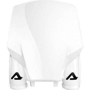 ACERBIS Front # Plate- Raptor 2 Yz450f White 2988280002