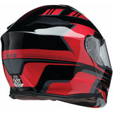 Z1R Solaris 2.0 Modular Helmet - Slater - Red - XL 0100-2455