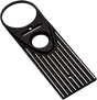 JOKER MACHINE Full Length-Style King Dash Cover - Finned - Black Anodized/Silver 04-20-2002