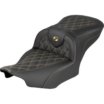 SADDLEMEN Seat Roadsofa Ls Sr Gld Stitch 823-07-18207