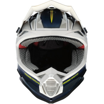 MOOSE OFFROAD MR3 Helmet - F.A.F. - White/Navy/Green - Small 0110-8943