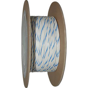 NAMZ 100' Wire Spool - 20 Gauge - White/Blue NWR-96-100-20