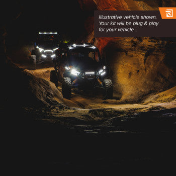RAVEK Apex Lights™ - Running - White - RZR Pro XP 64-314S